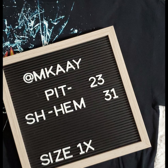 DEF LEPPARD black short sleeve concert tee September 2015 L.A. Forum XXL - Picture 5 of 5